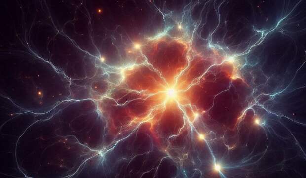 Существование космической паутины было предсказано теоретически, и она позже наблюдалась только в паре случаев.