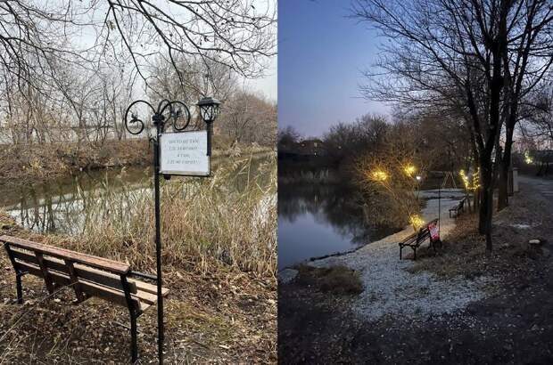 Цапли, утки, жесть, покрышки и игрушки из мусора: жители посёлка Трудовое пытаются спасти местное озеро