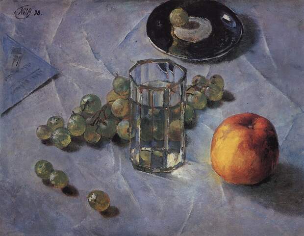 Виноград. (1938). (Государственный Русский Музей). Автор: Кузьма Петров-Водкин.