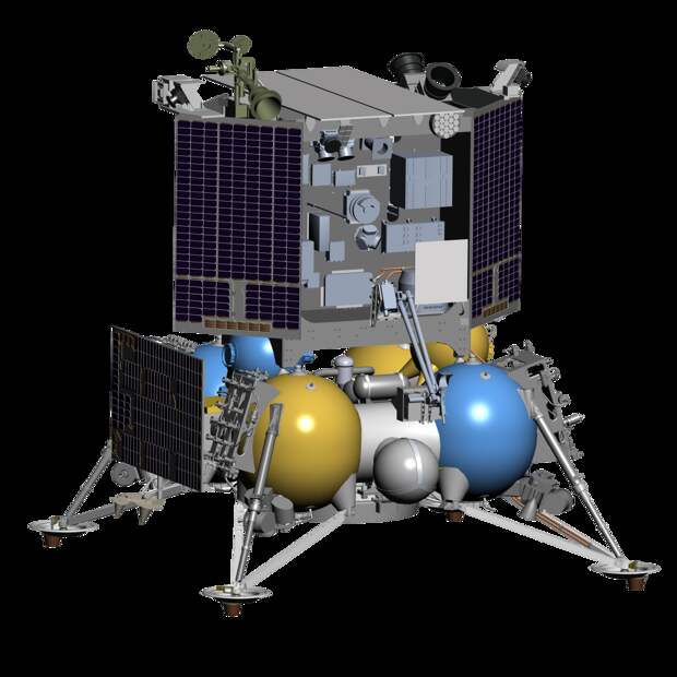 Автоматическая межпланетная станция "Луна-25". АО "НПО" Лавочкина https://www.laspace.ru/ru/activities/projects/luna-glob/
