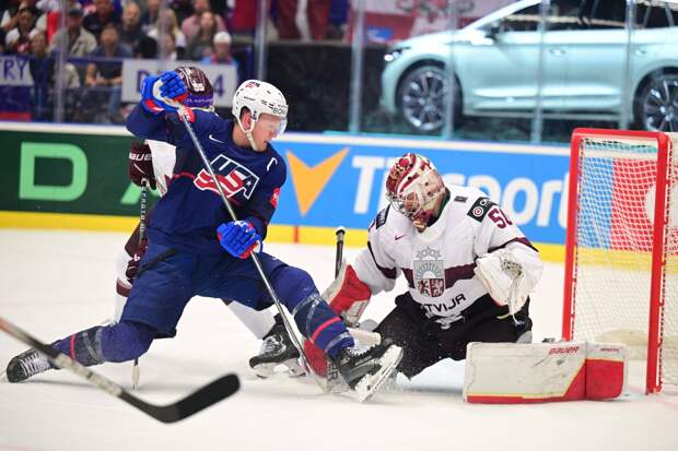 Сборная Латвии проиграла американцам и не попала в плей-офф чемпионата мира