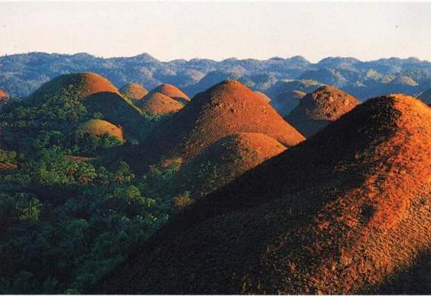 Шоколадные холмы, Филиппины природа, чудеса