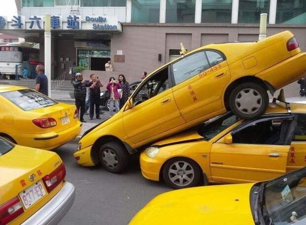 Курьезные аварии авария, авто, авто авария, дтп, приколы