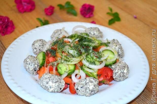 салат с оливковой пастой салат с оливковой пастой