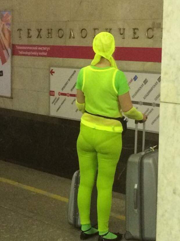Модное обострение в метро