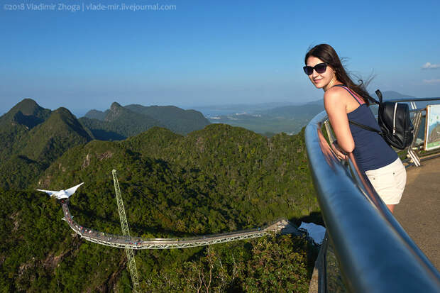 Прогулка по Небесному мосту на острове Лангкави 