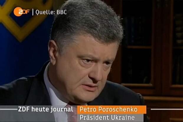 Наступило отрезвление: Немецкое телевидение размазало Порошенко Наступило отрезвление: Немецкое телевидение размазало Порошенко