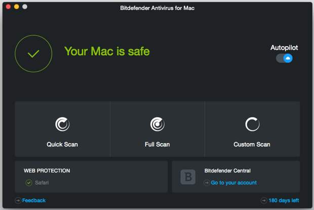 Bitdefender Antivirus for Mac на 6 месяцев бесплатно