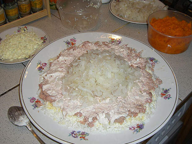 Салат Мимоза, рецепт салата Мимоза