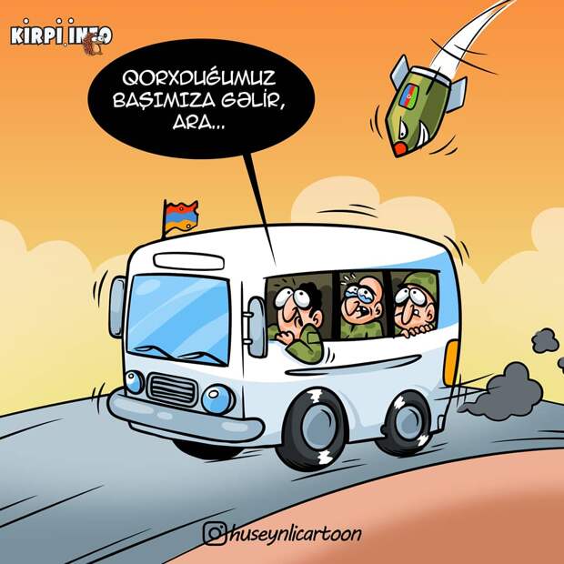 Война в Карабахе в карикатуре