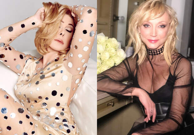Певицы за 50, которые щеголяют в полупрозрачных платьях