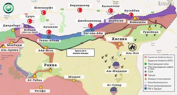 Курдские боевики пытаются сорвать российско-турецкое патрулирование в Сирии