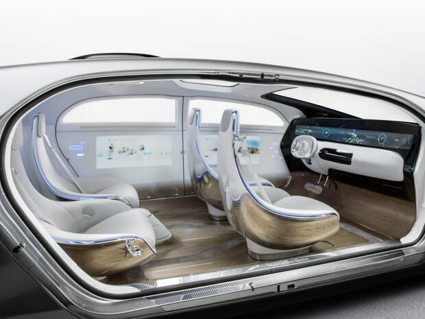 Mercedes-Benz F015 – самоуправляемый автомобиль будущего  tvmadeingermany, автомобили, германия, мерседес, факты