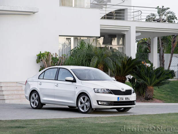 Лифтбек Шкода Рапид 2012 (Skoda Rapid)