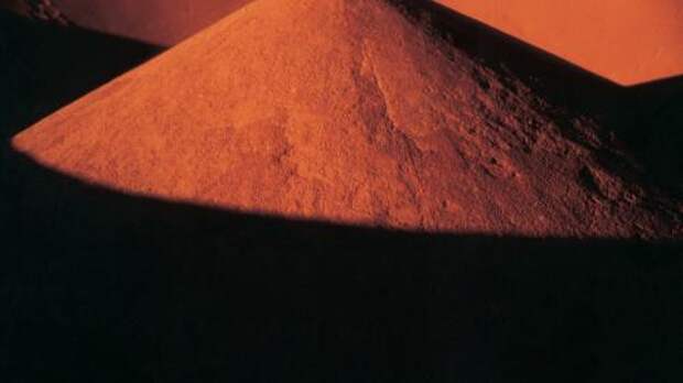desert double cone shadows