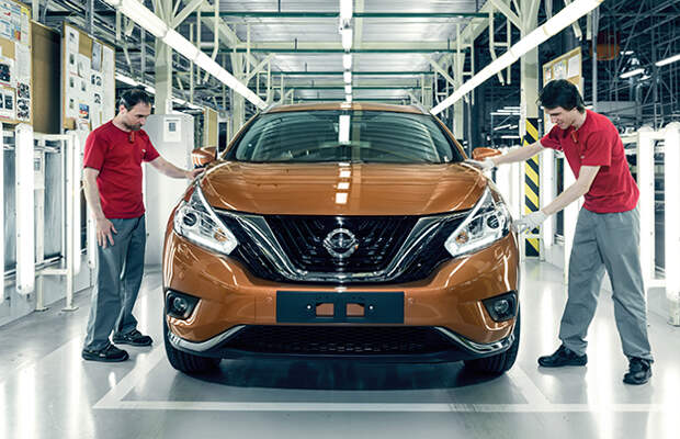 Новый Nissan Murano встал на конвейер в России