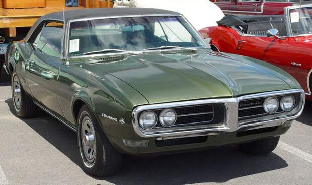 1968 Pontiac Firebird Coupe масклкар, мускул-кар