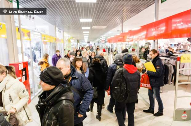 Черная Пятница в ТЦ Секрет