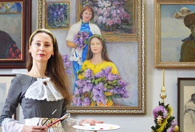 Два берега одной реки:  география души художника  Надежды Хаустовой