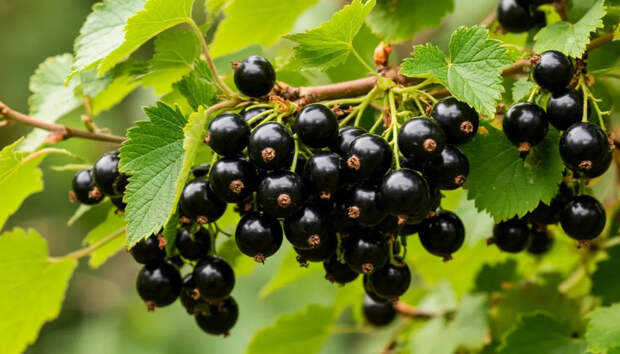 Апрельский чек-лист для смородины: две ложки под куст — и ягоды будут возить тачкой