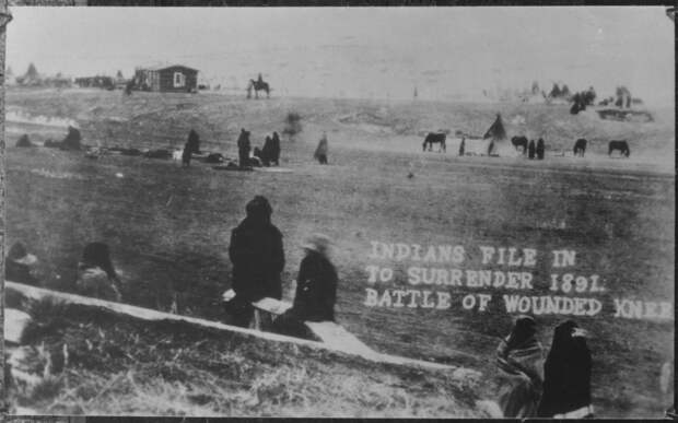 1891. Вид выживших в резне. 1 января