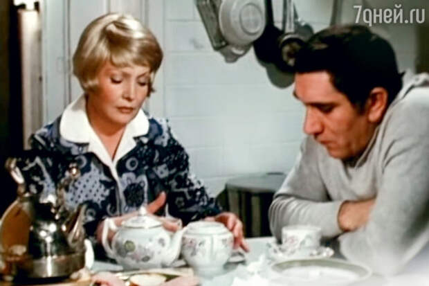 Татьяна Доронина и Армен Джигарханян в фильме «Ольга Сергеевна». 1975 г.