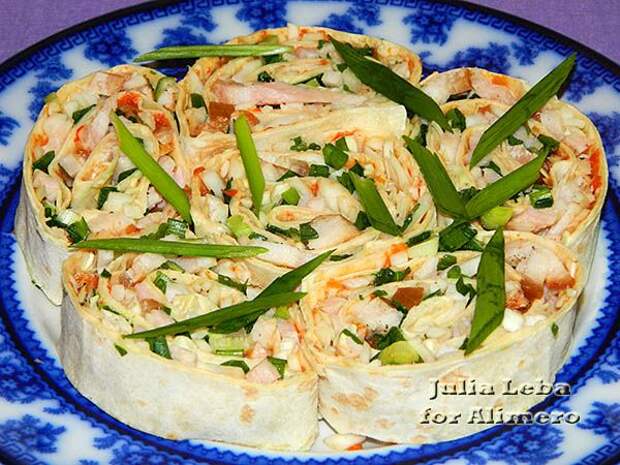 Закуска с щековиной