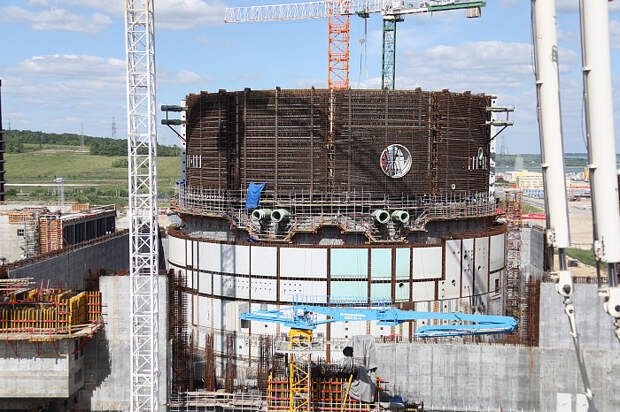 Строительство Курской АЭС-2. Фото © АСЭ