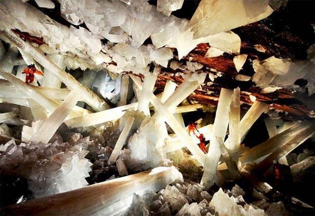 Пещера кристаллов (шахта Найка, Мексика) (1)