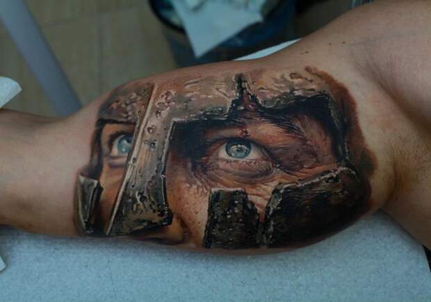 Украинский тату-мастер и его потрясающие работы искусство, тату, украина
