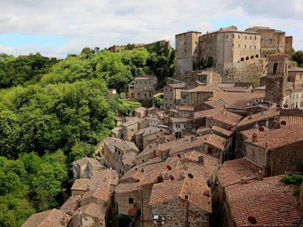 Прелесть горных городков Италии
