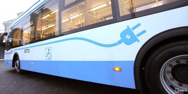 Собянин открыл первый маршрут электробусов в Москве. Фото: mos.ru