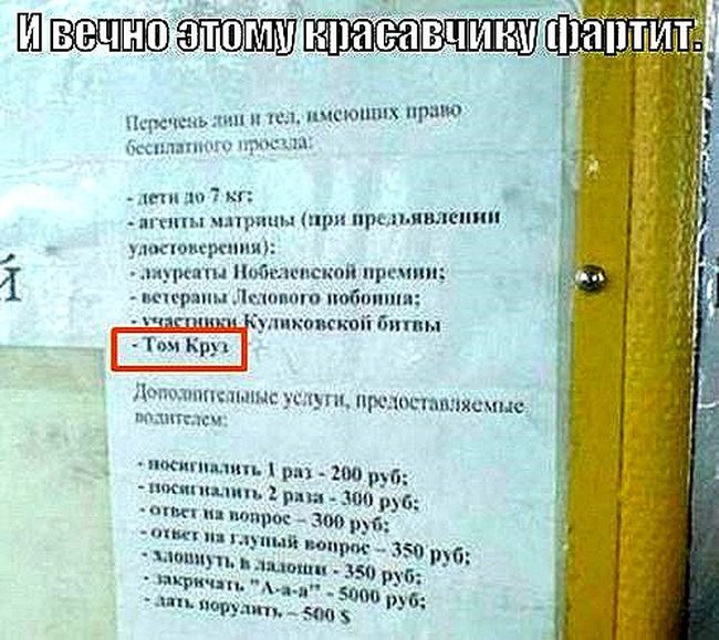 Веселые “маршрутки”