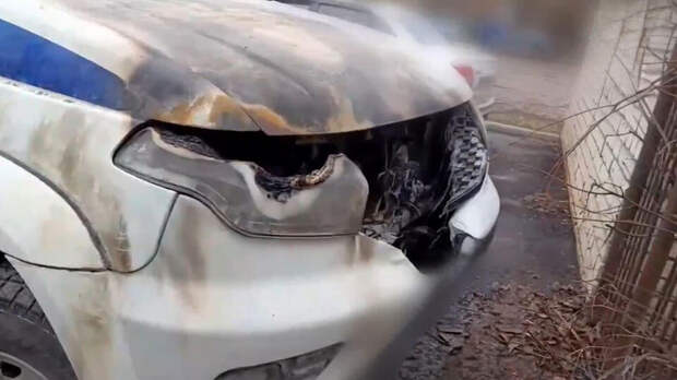 Школьница подожгла автомобиль полиции по указанию кураторов в Чувашии