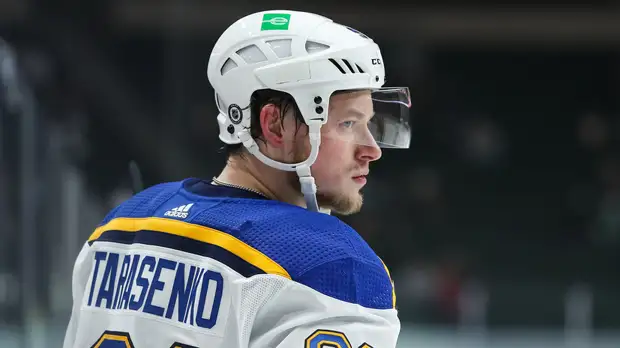 Тарасенко пропустил матч с «Миннесотой» из-за травмы