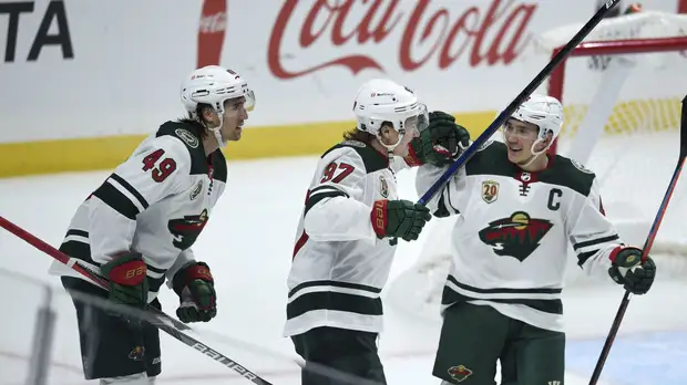 НХЛ опубликовала видео гола Капризова «Лос-Анджелесу»