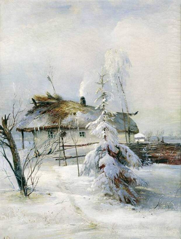 Саврасов - Зима. 1873