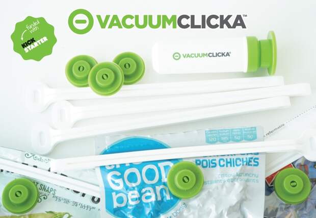 Супер-устройство VacuumClicka для свежести продуктов