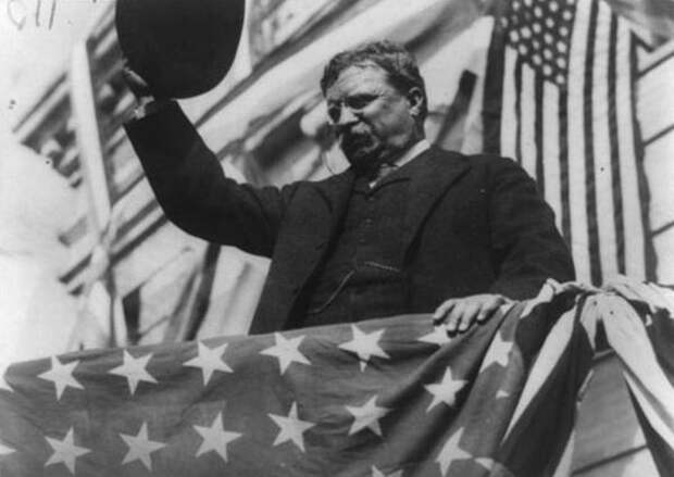 Теодор Рузвельт — покушение на убийство не повод отменить речь