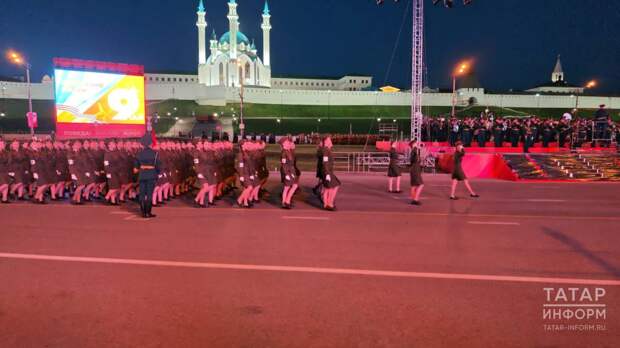 Казанда Җиңү парадының репетициясе узды