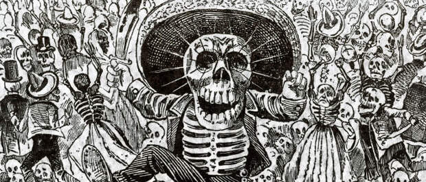 Dia de los Muertos в Мексике