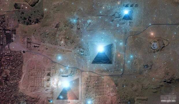 пирамиды Гиза, созвездие Ориона