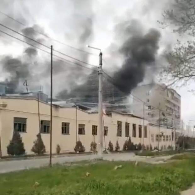 На видео попало уничтожение газового завода под контролем Украины