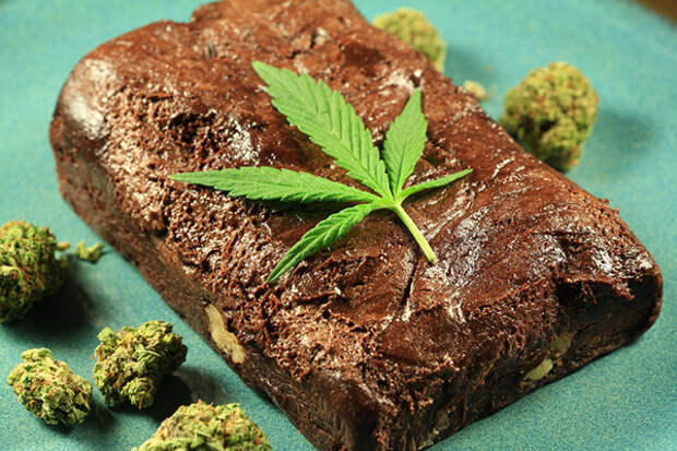 Шоколадное печенье с марихуаной