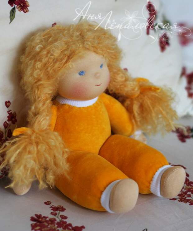 Вальдорфская кукла. Фото / Waldorf doll. Photo
