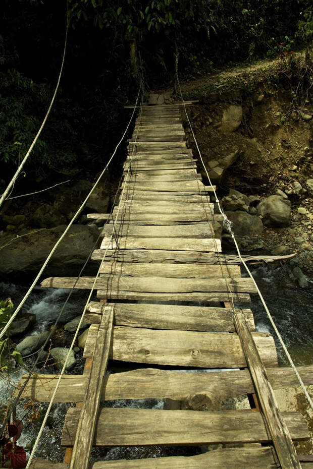 Подвесные мосты не для слабонервных Insane Hanging Bridges 17 Подвесные мосты не для слабонервных