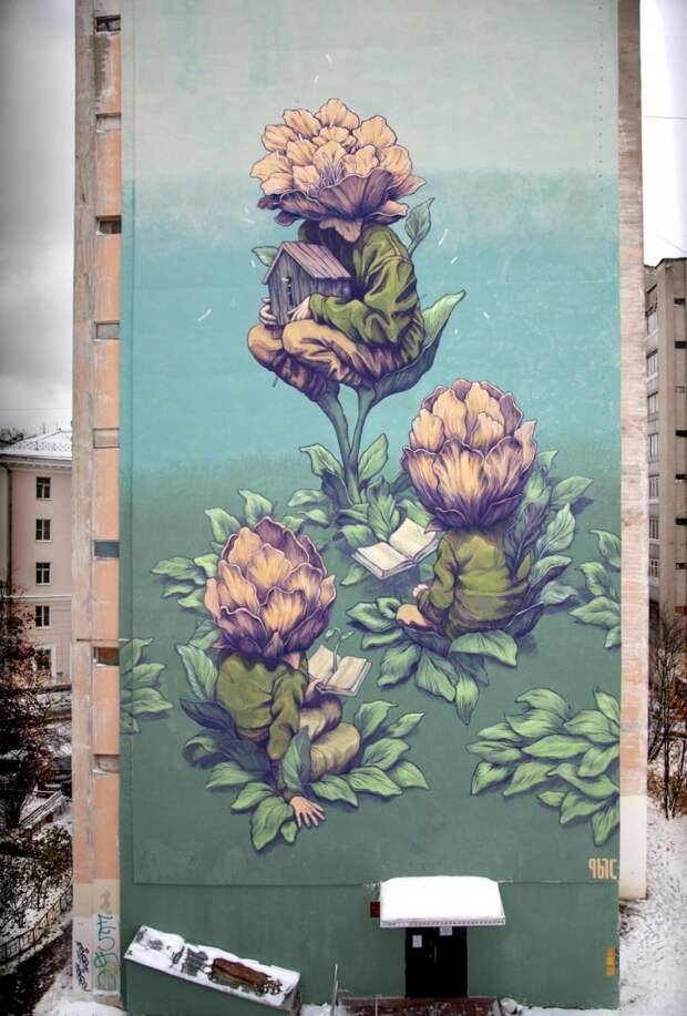 Искусство требует стен! живопись, искусство, стритарт