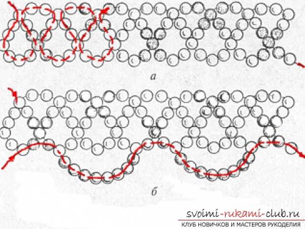 Схемы для браслетов из бисера.. Фото №7
