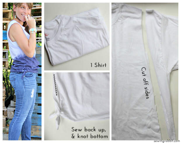 Смотрите не 10 - узел сторон RIT Dye - 10 способов превратить белый чай - #sewing || www.sewingrabbit.com