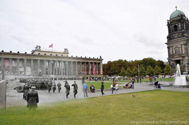 5 Берлин 1945-2014 Парад на площади Люсгартен - Lusgarten.jpg